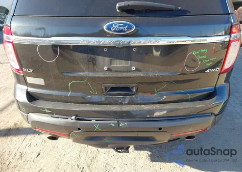 2011 Ford Explorer Xlt z USA, uszkodzony, nr VIN 1FMHK8D84BGA14680